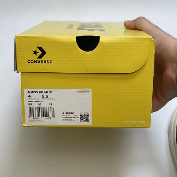 Converse x GOLF le FLEUR One Star Slip Pro Shoes Slip-On Black Women Sz 5.5 NEW - Picture 10 of 12